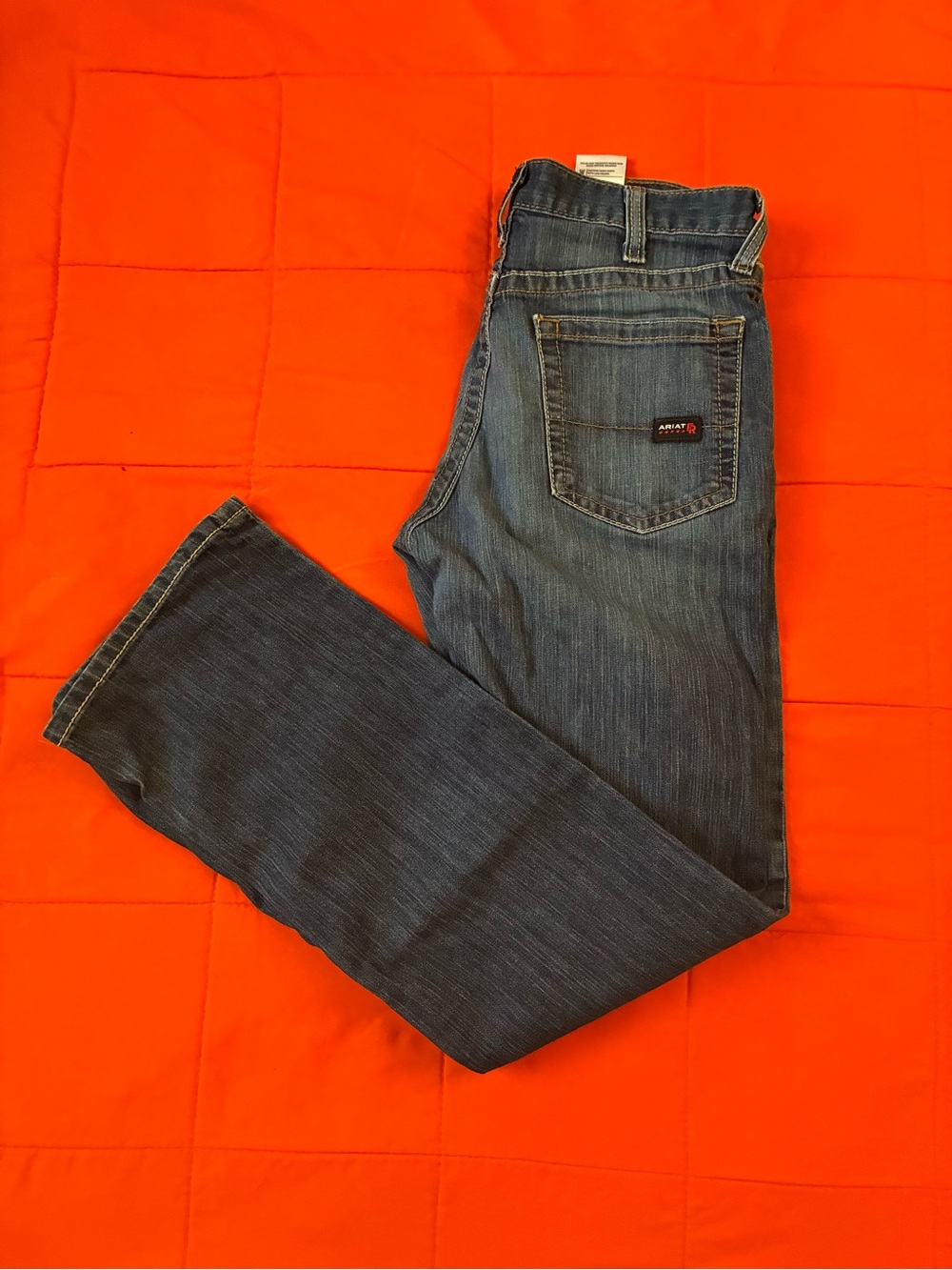 Ariat FR Jeans Mens 32x34 M4 Relaxed Boot Workwear denim Flame Resistant
